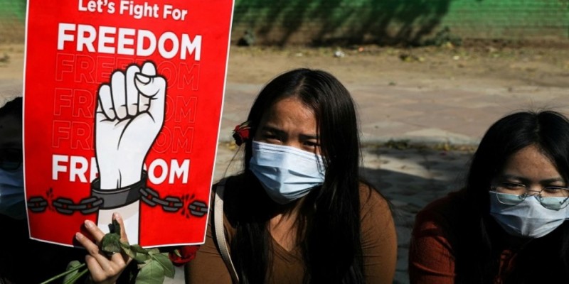 মিয়ানমারে গণতন্ত্রপন্থি কর্মীসহ ৪ জনের মৃত্যুদণ্ড।।