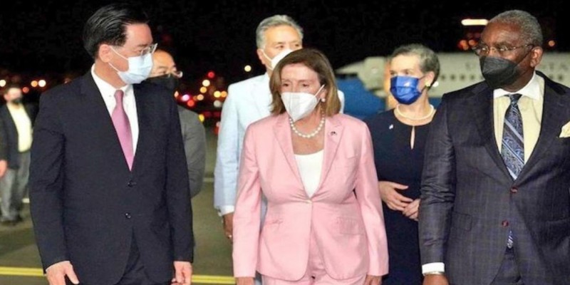 তাইওয়ান পৌঁছেছেন মার্কিন স্পিকার ন্যান্সি।।