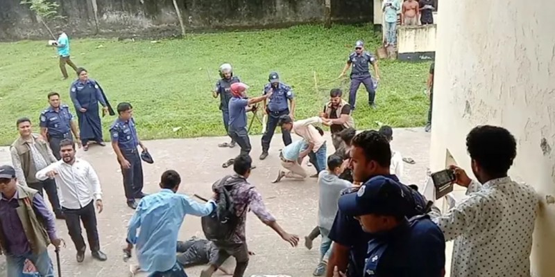 বরগুনায় পুলিশের পেশাদারত্বে ত্রুটি থাকলে ব্যবস্থা।। ডিআইজি