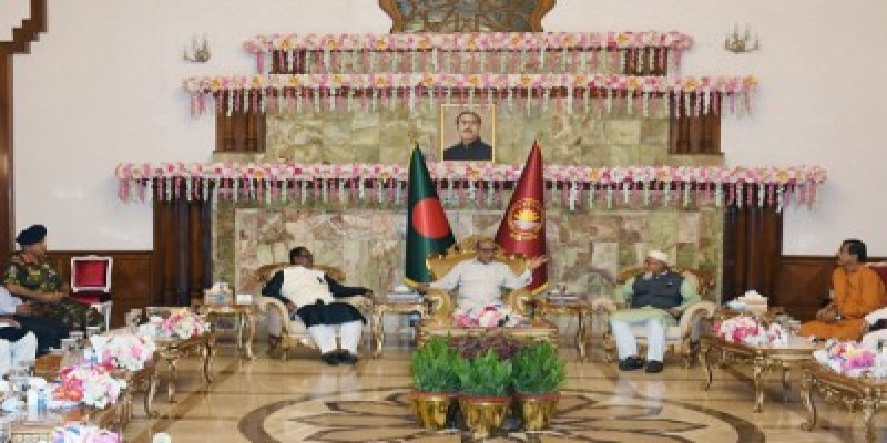 কেউ যেন সম্প্রীতি নষ্ট করতে না পারে।। রাষ্ট্রপতি