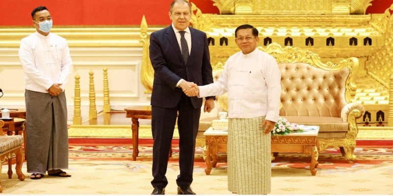 রাশিয়ায় যাচ্ছেন মিয়ানমারের জান্তাপ্রধান।।