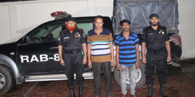 ফরিদপুরে ১৬ কেজি গাঁজাসহ আটক ২।।