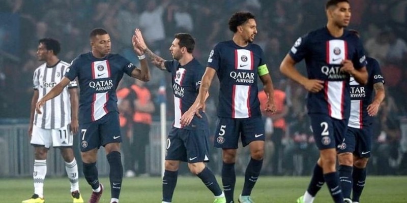 এমবাপ্পের জোড়া গোলে জুভেন্টাসকে হারাল পিএসজি।।