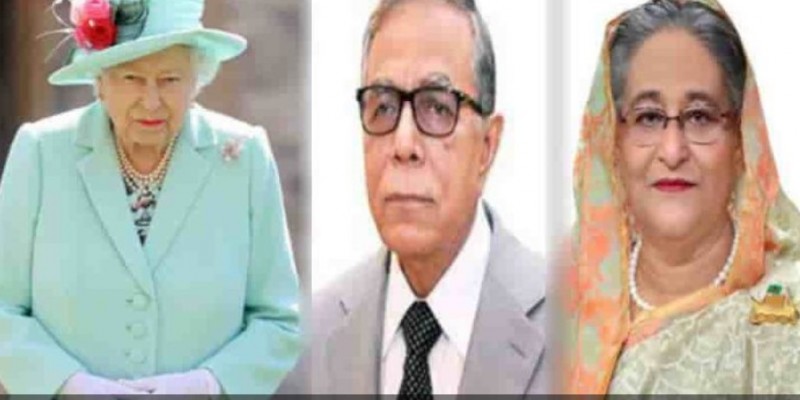 রানি দ্বিতীয় এলিজাবেথের মৃত্যুতে রাষ্ট্রপতি-প্রধানমন্ত্রীর শোক