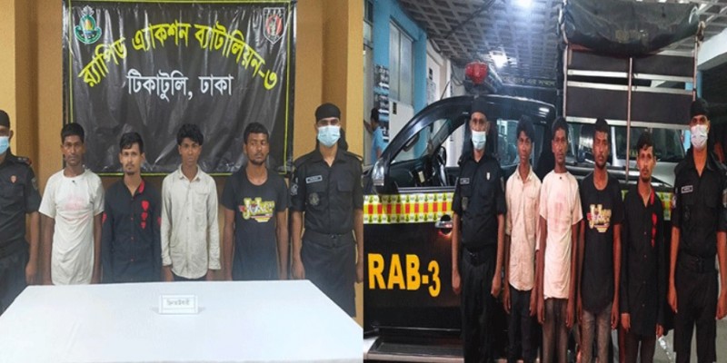 রাজধানীতে ২৯ ছিনতাইকারী আটক।।