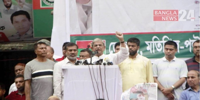 রাজধানীর ১৫ স্থানে সমাবেশের ঘোষণা দিলেন মির্জা ফখরুল।।