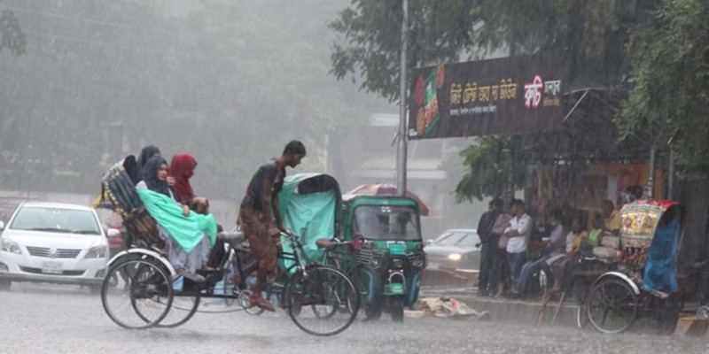 দেশের কয়েকটি এলাকায় অতিভারী বৃষ্টির আভাস।।