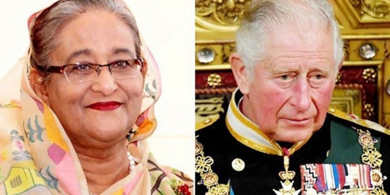 ব্রিটেনের নতুন রাজার সংবর্ধনায় শেখ হাসিনা।।
