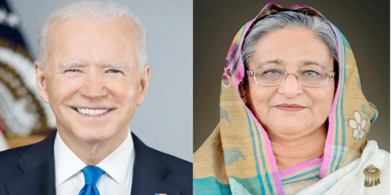 জো বাইডেনের সংবর্ধনায় যোগ দিলেন শেখ হাসিনা।।