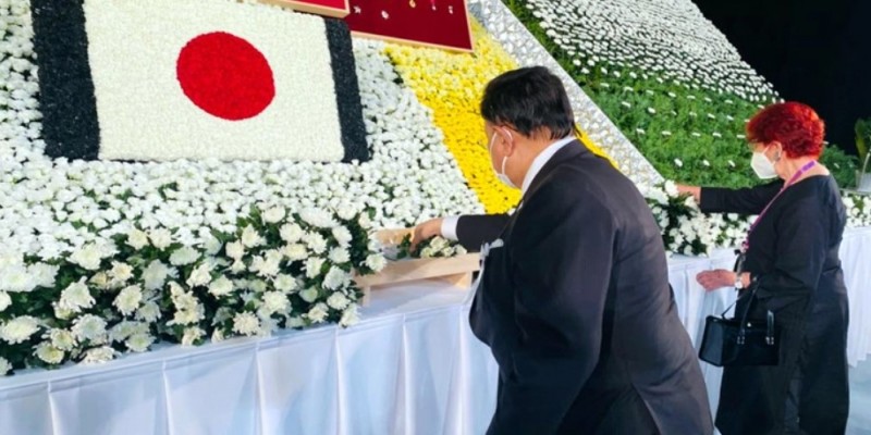 শিনজো আবের অন্ত্যেষ্টিক্রিয়ায় যোগ দিলেন পররাষ্ট্রমন্ত্রী।।