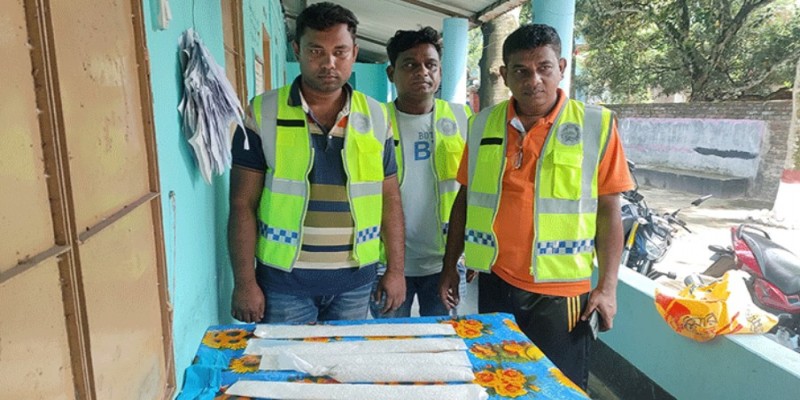 গাংনীতে ১৫ কেজি রূপাসহ ২ পাচারকারী আটক।।