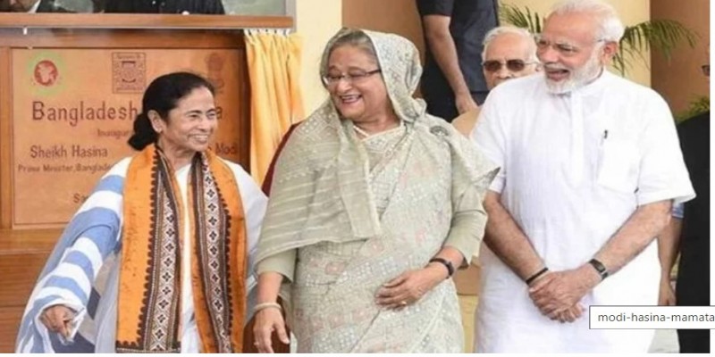 শেখ হাসিনার জন্মদিনে মোদী -  মমতা