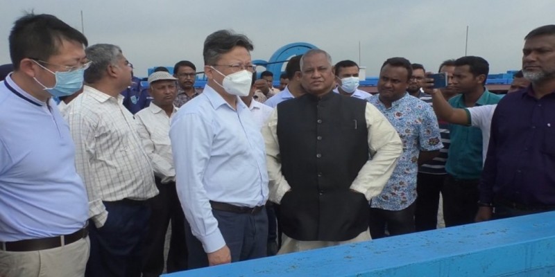 তিস্তা মহাপরিকল্পনা পরিদর্শন করলেন চীনা রাষ্ট্রদূত।।