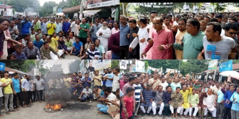 গাইবান্ধা-৫ আসনে ভোট বন্ধ।।প্রতিবাদে আ.লীগের মিছিল-সড়ক অবরোধ