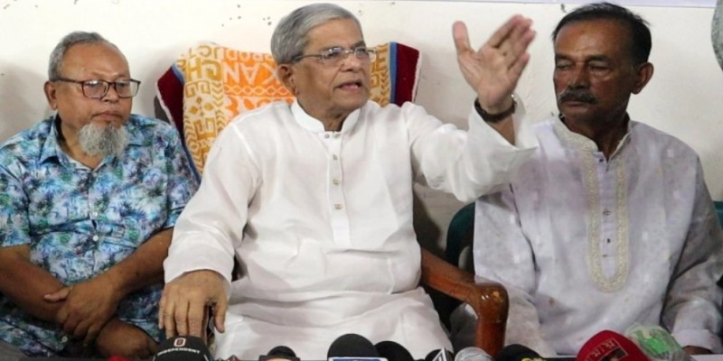 দুর্ভিক্ষ ঠেকাতে না পারলে পদত্যাগ করুন।। প্রধানমন্ত্রীকে ফখরুল