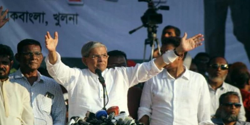 রাষ্ট্রীয় সব প্রতিষ্ঠানকে ধ্বংস করেছে সরকার।।মির্জা ফখরুল