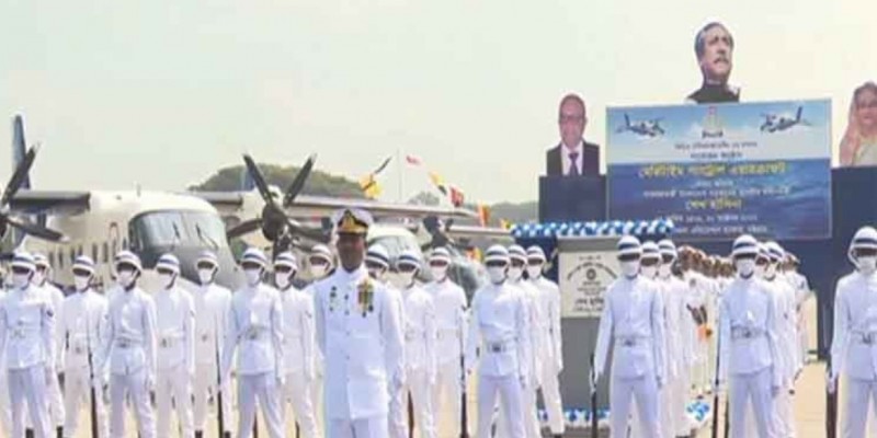 নৌবাহিনীতে যুক্ত হলো আরও ২ প্যাট্রোল এয়ারক্রাফট।।
