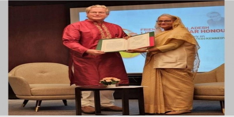 টেড কেনেডি জুনিয়রকে 'ফ্রেন্ডস অব বাংলাদেশ'