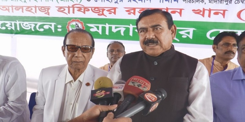 বিএনপির ভয়ে মালিক-শ্রমিকরা পরিবহন বন্ধ রাখে।।শাজাহান খান