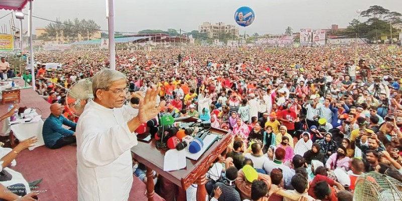 ‘বিচ্ছিন্ন’ বরিশালেও বড় সমাবেশ