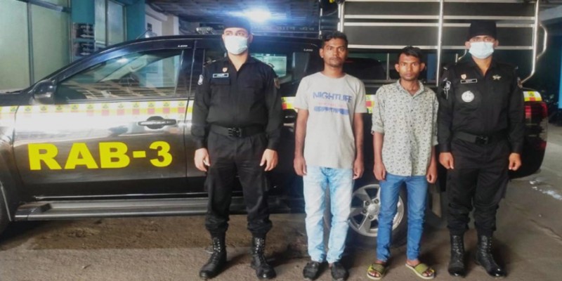 মানবপাচারকারী চক্রের মূলহোতাসহ গ্রেফতার ২।।