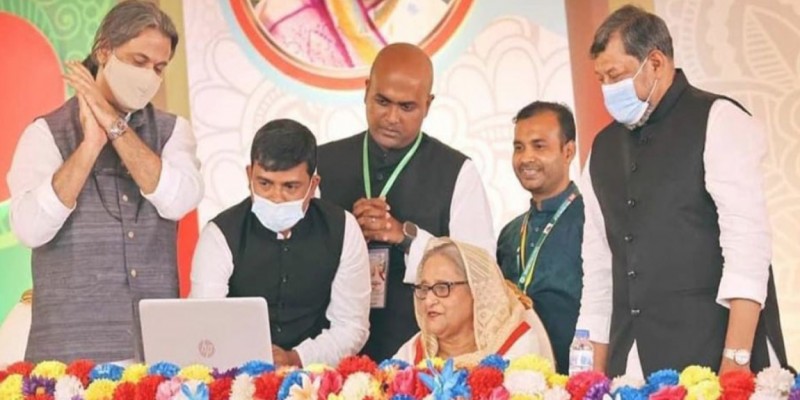 যুবলীগের ওয়েবসাইট-মোবাইল অ্যাপ উদ্বোধন করলেন প্রধানমন্ত্রী।।