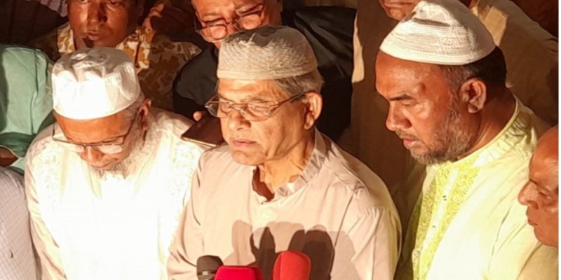 নির্বাচন ব্যবস্থাকে ধ্বংস করে দিয়েছে সরকার।।ফখরুল