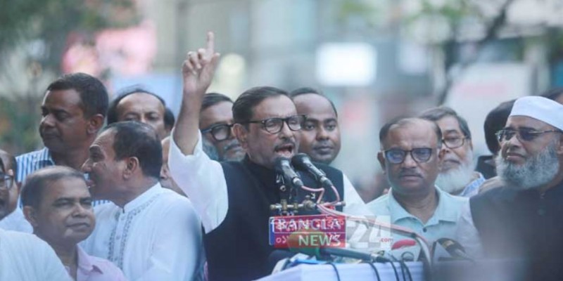 খেলা হবে বিজয়ের মাসে, খেলা হবে নির্বাচনে।।ওবায়দুল কাদের 