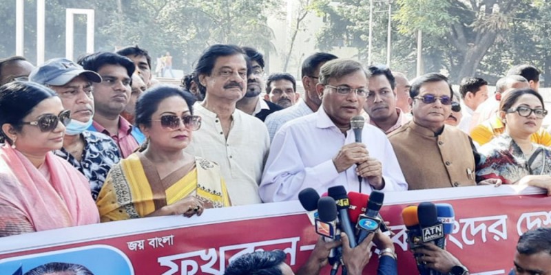 জঙ্গি ছিনতাই আর বিএনপির নৈরাজ্য একই সূত্রে গাঁথা।।তথ্যমন্ত্রী