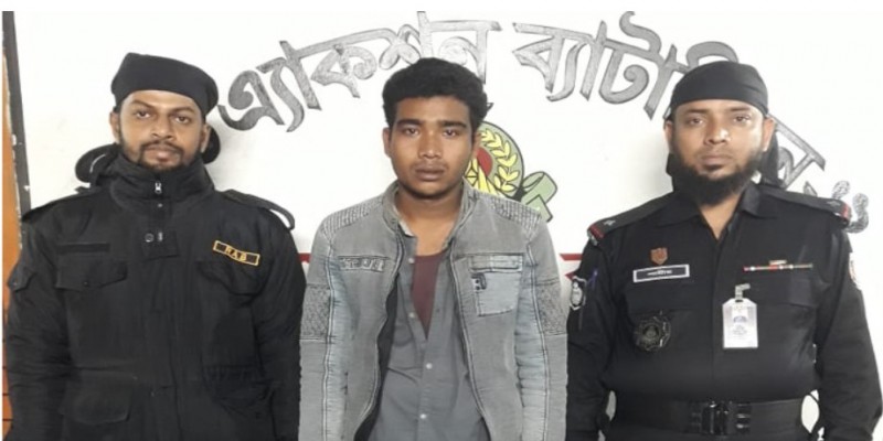 গাংনীতে বিদেশি পিস্তল উদ্ধার।।গুলিসহ যুবক আটক