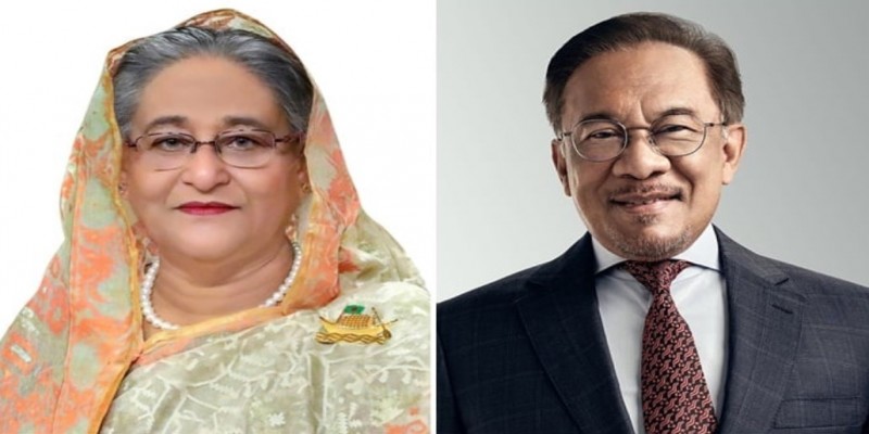 মালয়েশিয়ার নতুন প্রধানমন্ত্রীকে শেখ হাসিনার অভিনন্দন।।