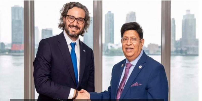 ফুটবল বিশ্বকাপ জয়ে আর্জেন্টিনার পররাষ্ট্রমন্ত্রীকে ড. মোমেনের অভিনন্দন।।