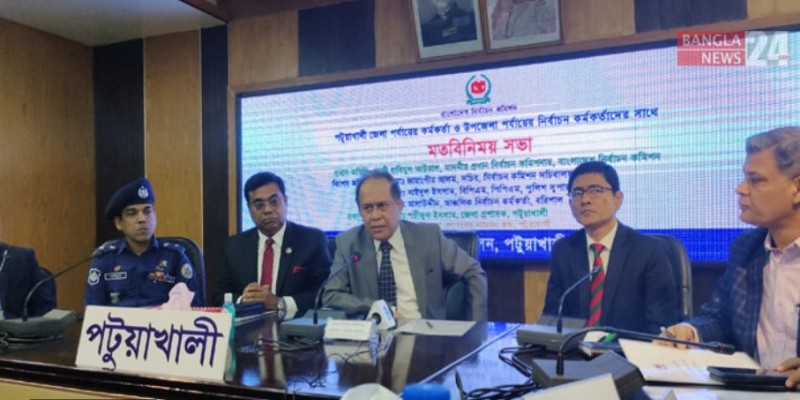 সরকার ও নির্বাচন কমিশনকে মানে না বিএনপি।।সিইসি