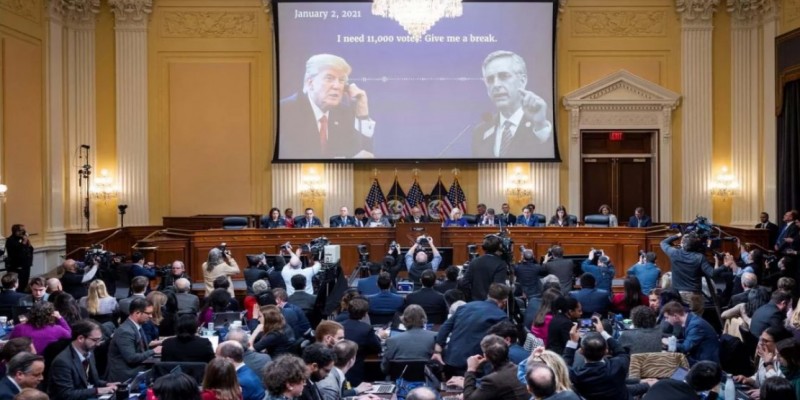 ট্রাম্পকে নির্বাচনে অযোগ্য ঘোষণার সুপারিশ।।