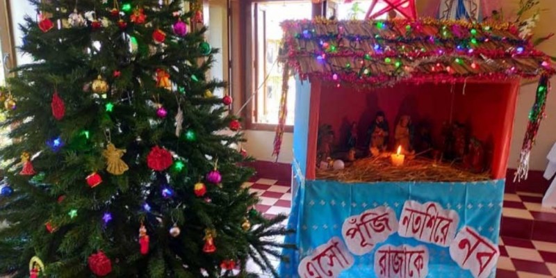 বড়দিন উদযাপন।।নিরাপত্তা জোরদার
