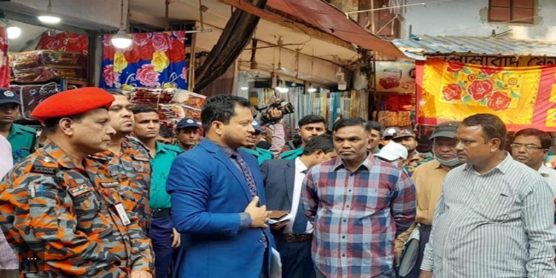 অগ্নিদুর্ঘটনা প্রতিরোধে অভিযান।।জরিমানা ৩ লাখ
