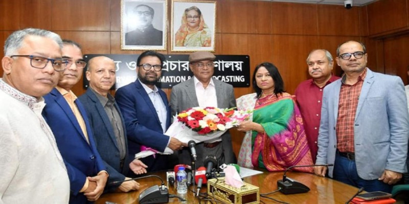 প্রেসক্লাব ফান্ড শক্তিশালী করার আশ্বাস তথ্যমন্ত্রীর।।