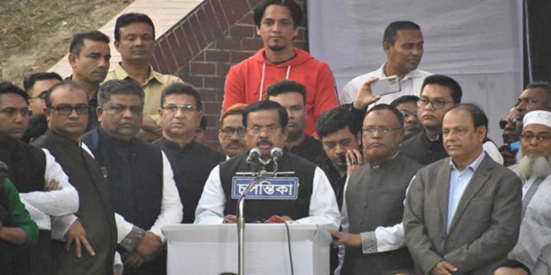 গণতন্ত্রের বুলি বিএনপির মুখে শোভা পায় না।। নানক
