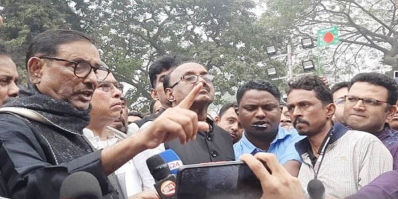 বঙ্গবন্ধুর সমালোচনা করায় বিএনপিকে এক হাত নিলেন ওবায়দুল কাদের।।