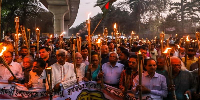 দাবি বাস্তবায়ন না হলে ভোট কেন্দ্রে যাবে না সংখ্যালঘুরা