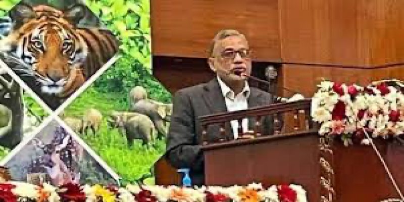মানব সভ্যতার অস্তিত্বের স্বার্থেই বন্যপ্রাণী রক্ষা করতে হবে।।পরিবেশ মন্ত্রী