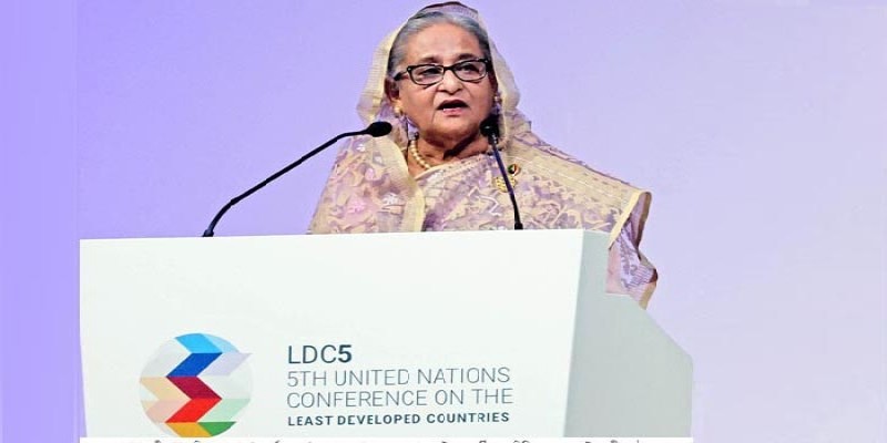 স্বল্পোন্নত দেশগুলো দান নয়, প্রতিশ্রুত পাওনা চায়।।প্রধানমন্ত্রী