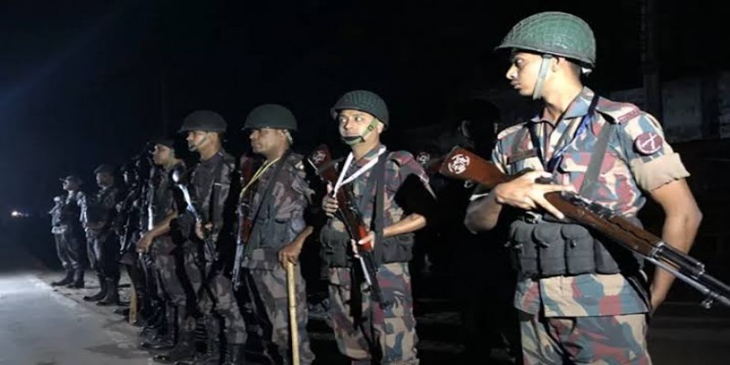 সংঘর্ষের ঘটনায় রাবির ক্লাস-পরীক্ষা স্থগিত।। বিজিবি মোতায়েন