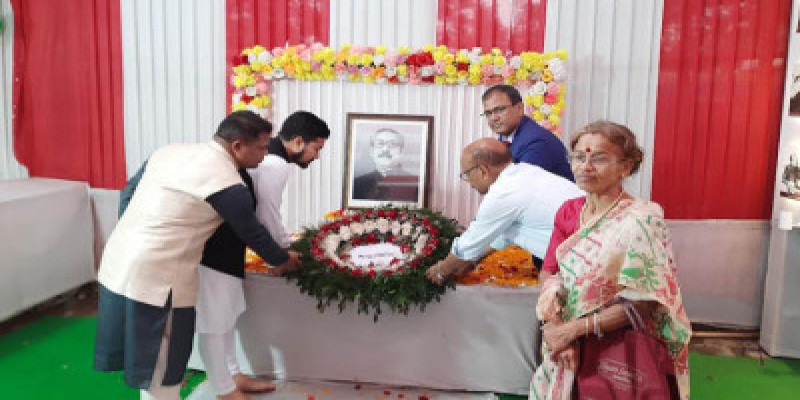 আগরতলায় বঙ্গবন্ধুর জন্মদিন ও জাতীয় শিশু দিবস পালিত।।