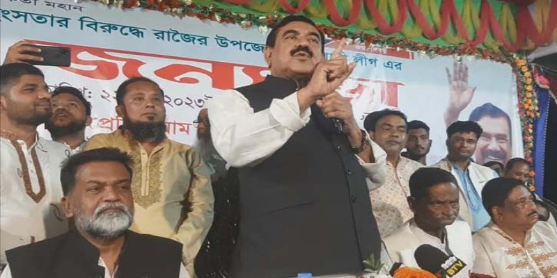 বিএনপি বারবার মিথ্যাচার আর দুর্নীতিতে চ্যাম্পিয়ন হয়েছে।।শাজাহান খান