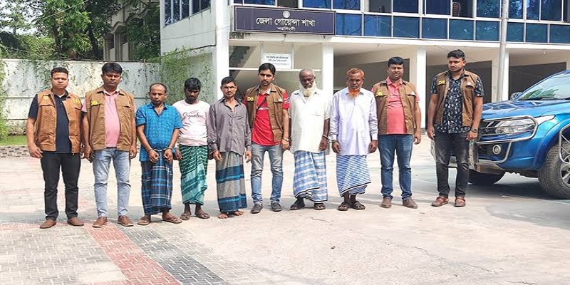 নরসিংদীতে আন্তঃজেলা ডাকাত দলের ৫ সদস্য গ্রেফতার।।