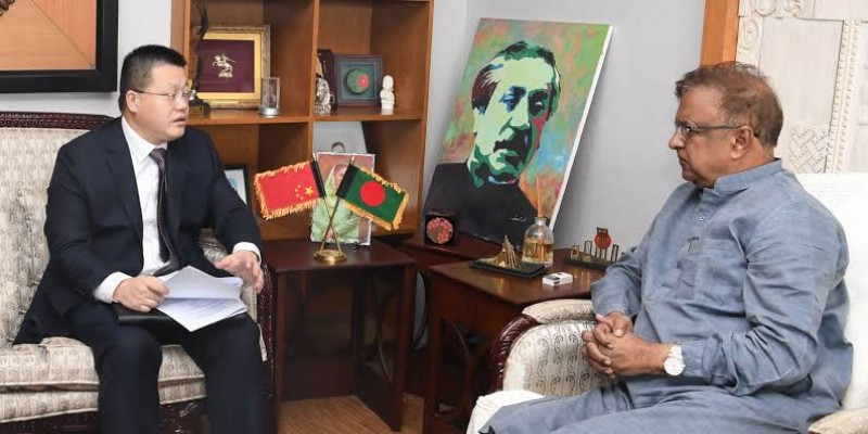 সংস্কৃতি প্রতিমন্ত্রীর সঙ্গে চীনের রাষ্ট্রদূতের সাক্ষাৎ।।
