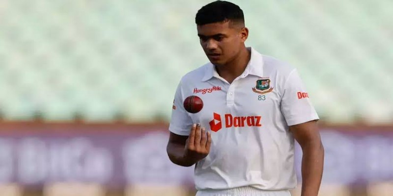 টেস্ট থেকে ছিটকে গেলেন তাসকিন।।