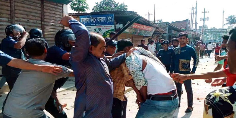 রামগঞ্জে আ.লীগ-বিএনপির সংঘর্ষে সাংবাদিকসহ আহত ১৫।।