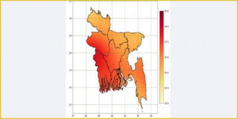 তাপমাত্রা ৪২ ডিগ্রিতে ওঠার আশঙ্কা।।